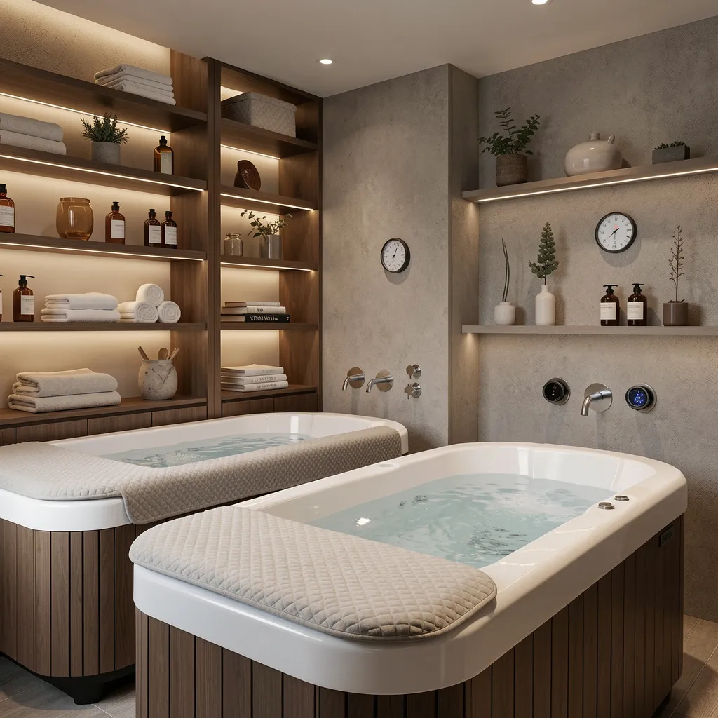 Modern ice bath equipment